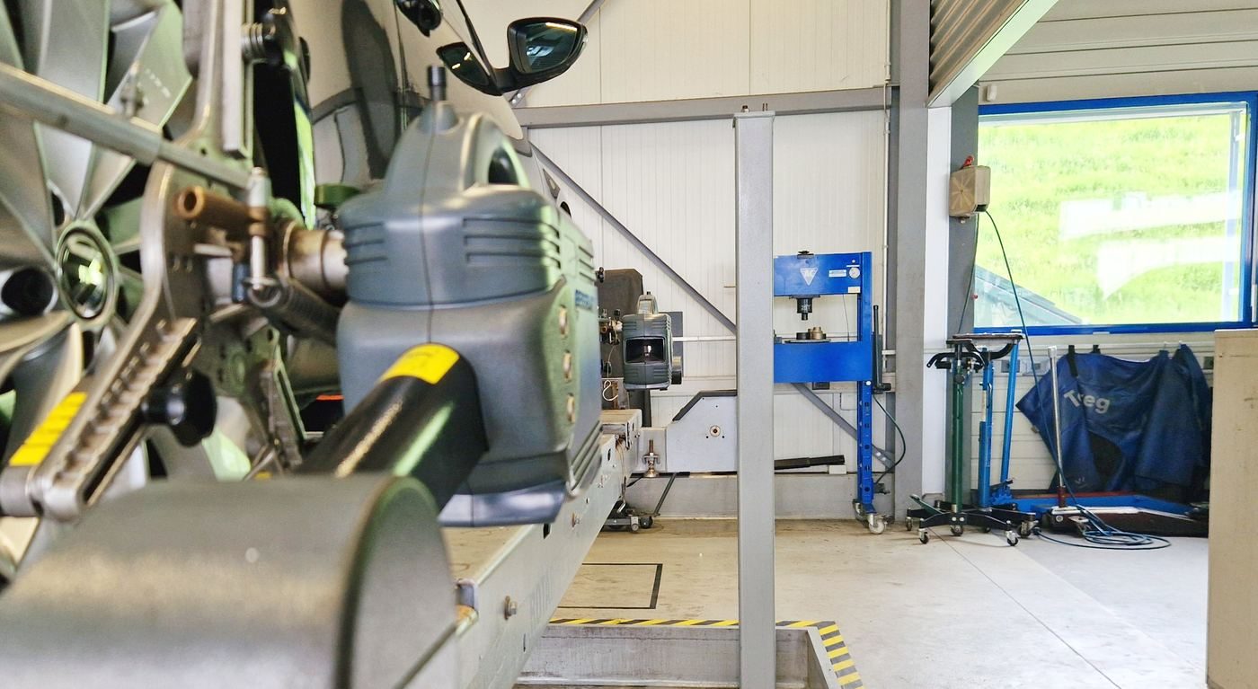 Géométrie laser — réglage du parallélisme, Garage Rossy SA